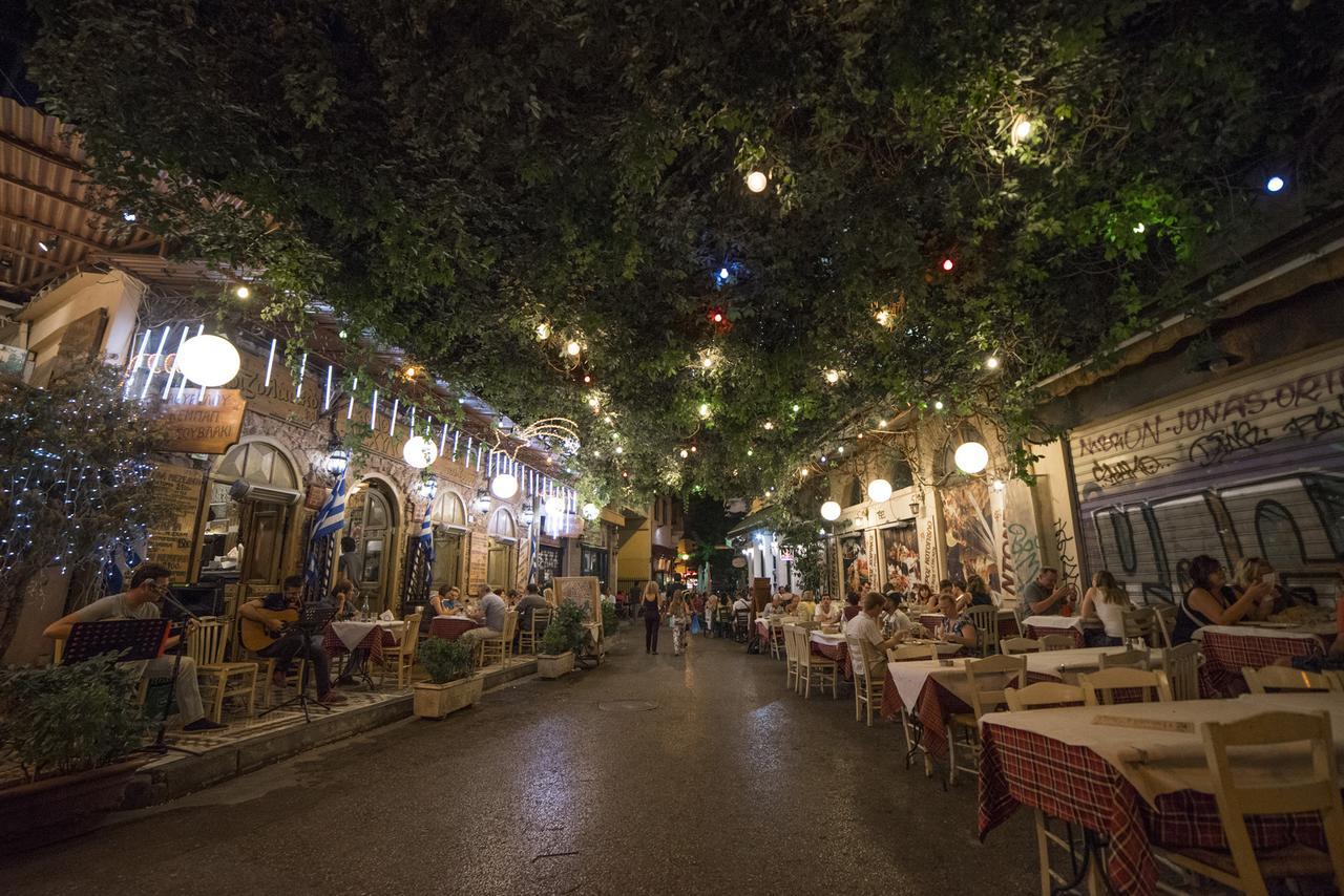Monastiraki Factory Citycenter- Unspoiled Athens Apartments Buitenkant foto